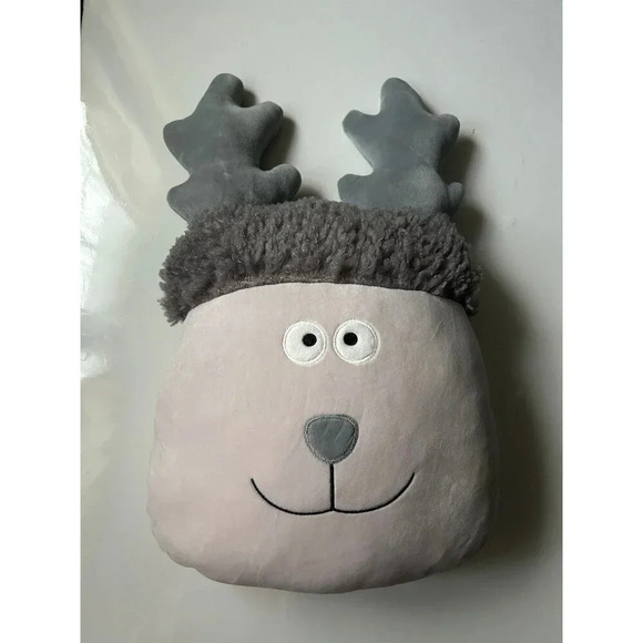 Miniso Reindeer Deer Antlers Plush pillow - Picture 1 of 3